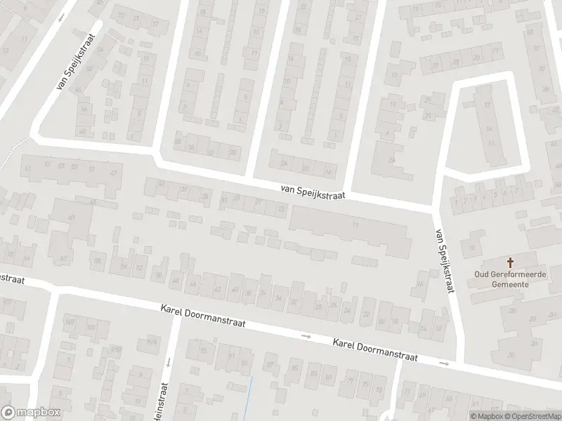 Ambulance met grote spoed naar de Van Speijkstraat in Oud-Beijerland