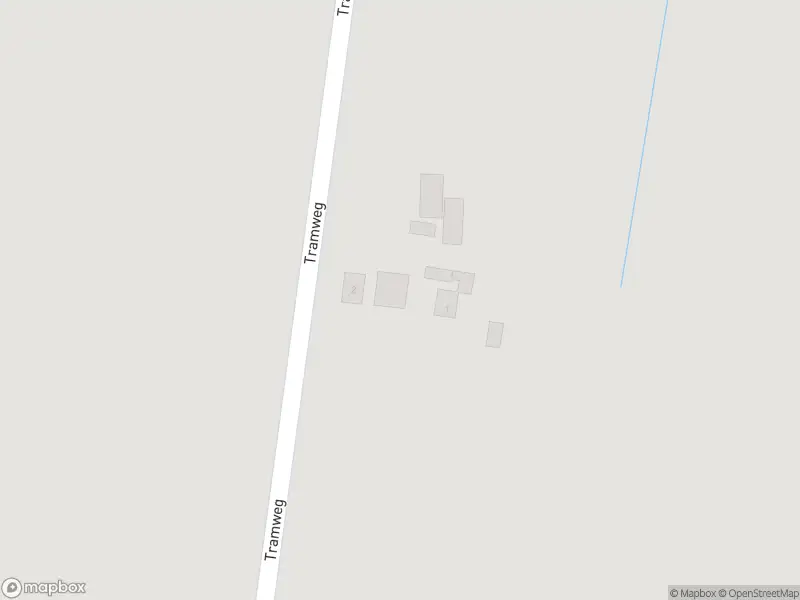 Ambulance naar de Tramweg in Wognum