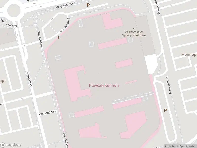 Brandweer met gepaste spoed naar de Hospitaalweg in Almere