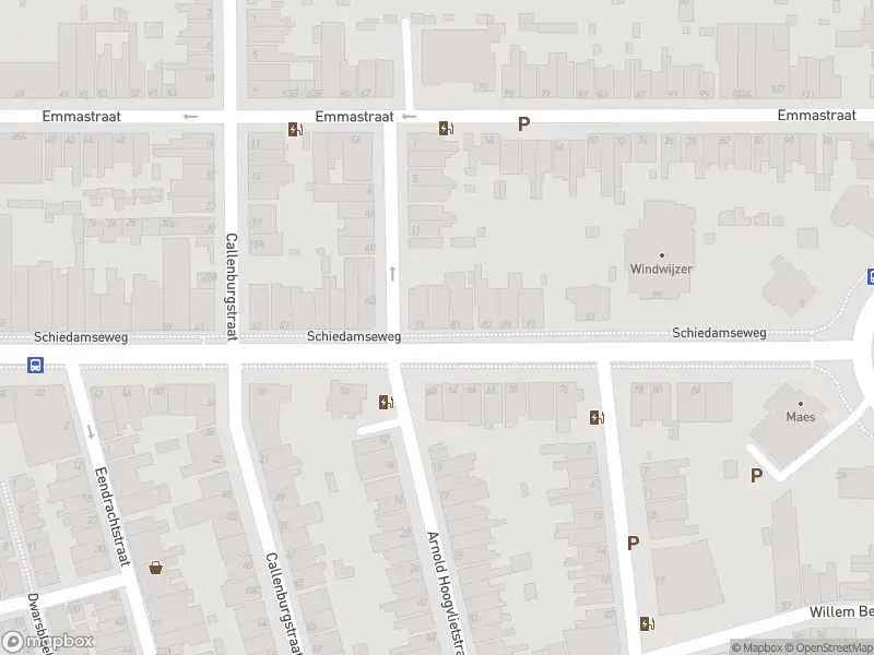 Ambulance met gepaste spoed naar de Schiedamseweg in Vlaardingen