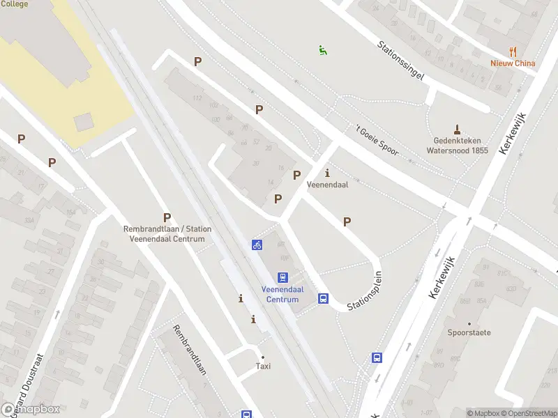 Politie naar de Stationsplein in Veenendaal vanwege aanrijding met letsel