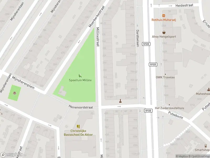 Traumahelikopter naar de Millinxstraat in Rotterdam