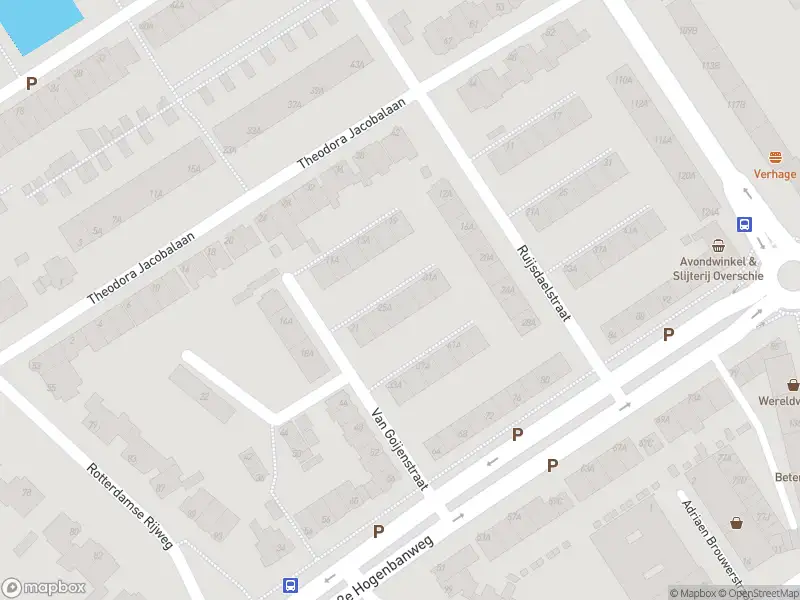 Ambulance met grote spoed naar de Van Goijenstraat in Rotterdam