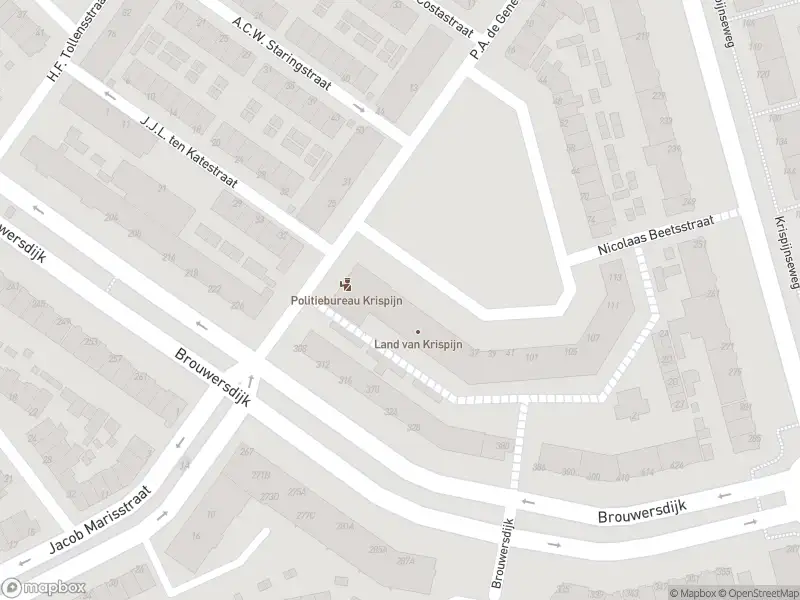 Ambulance met gepaste spoed naar de Nicolaas Beetsplein in Dordrecht