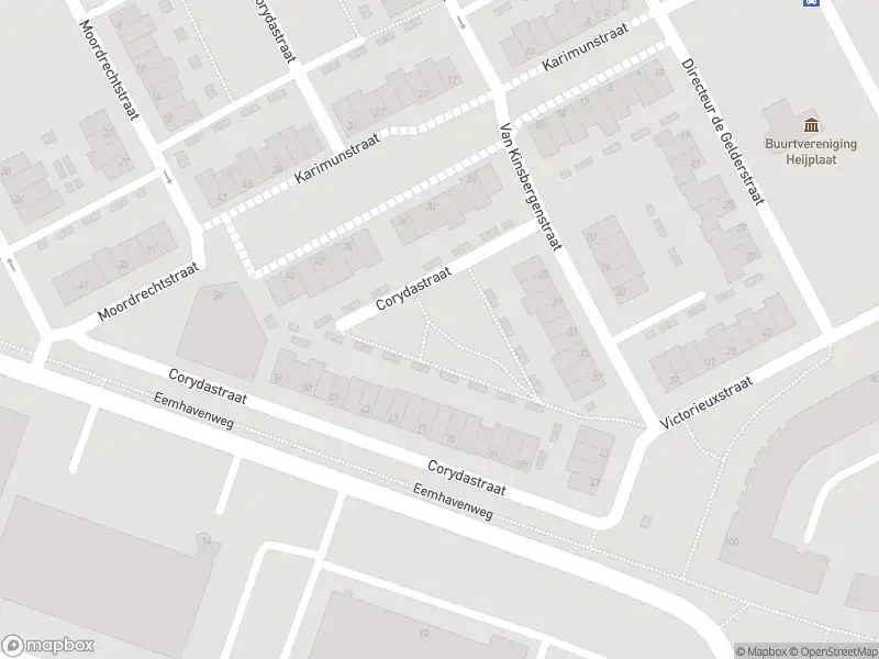 Ambulance met grote spoed naar de Corydastraat in Rotterdam