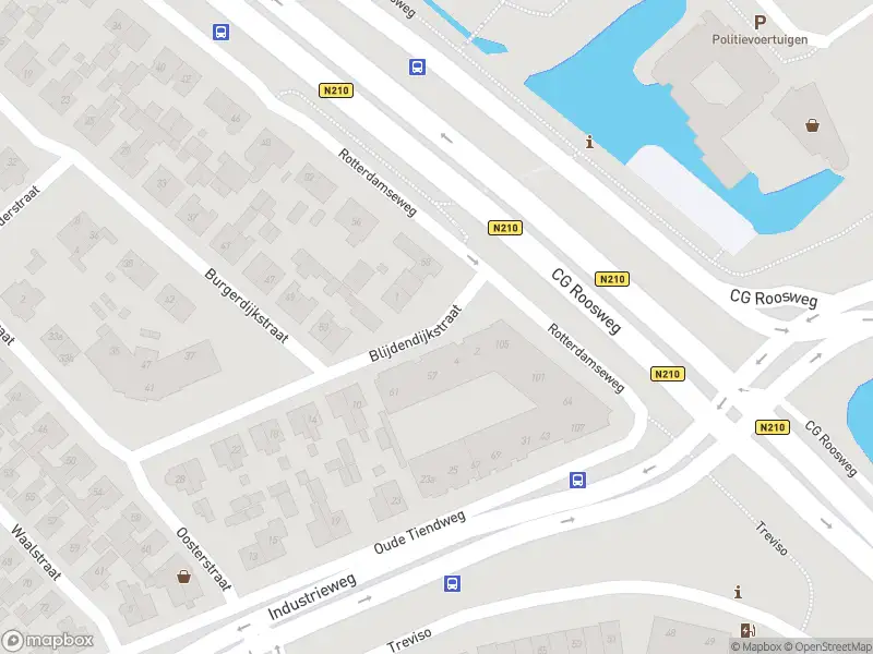 Ambulance met gepaste spoed naar de Blijdendijkstraat in Krimpen aan den IJssel