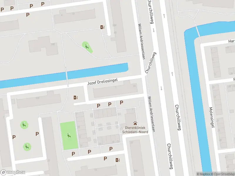 Ambulance met grote spoed naar de Jozef Oreliosingel in Schiedam