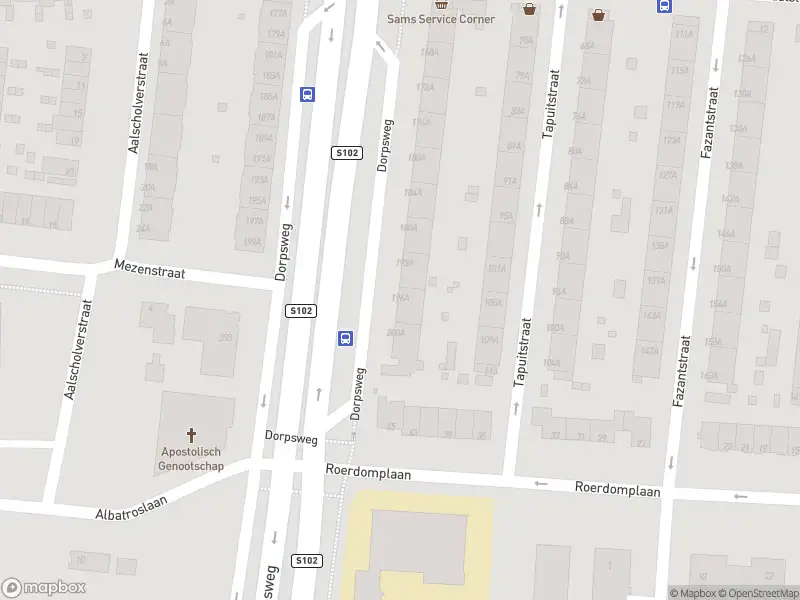 Ambulance met grote spoed naar de Dorpsweg in Rotterdam