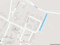 Brandweer met gepaste spoed naar de Augustinushof in Vrouwenpolder vanwege een buitenbrand