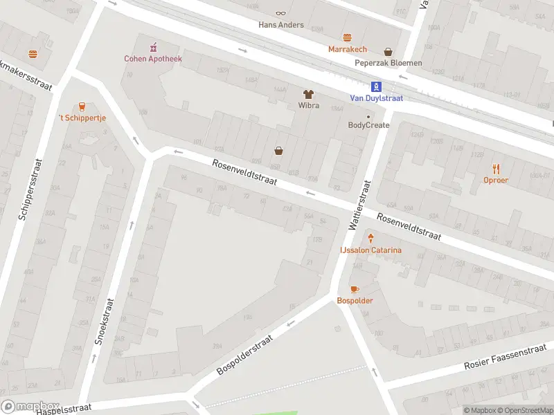 Ambulance met grote spoed naar de Rosenveldtstraat in Rotterdam