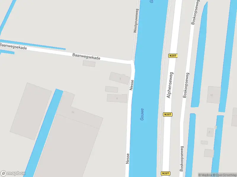 Politie met grote spoed naar de Nesse in Boskoop vanwege ongeval met letsel