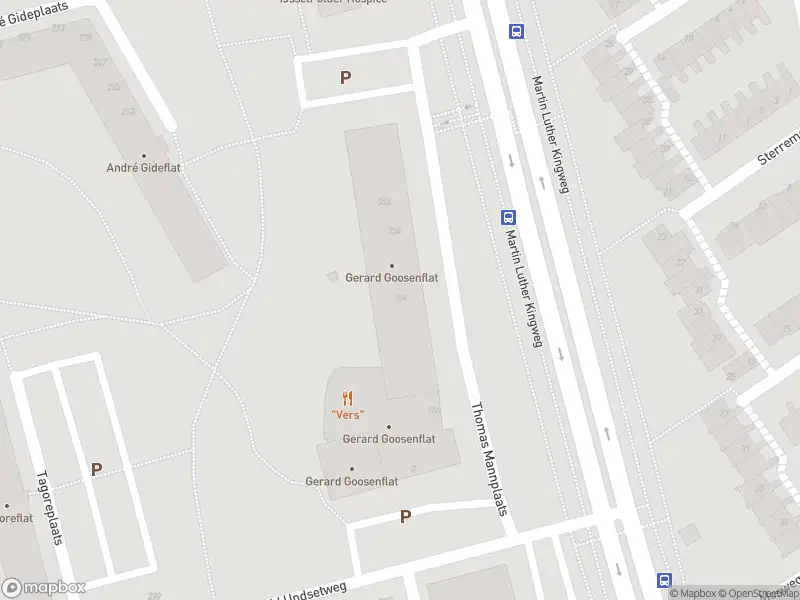 Ambulance met grote spoed naar de Thomas Mannplaats in Rotterdam