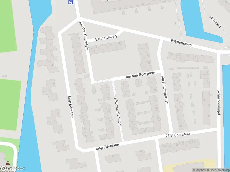 Ambulance met grote spoed naar de De Korverplantsoen in Gouda