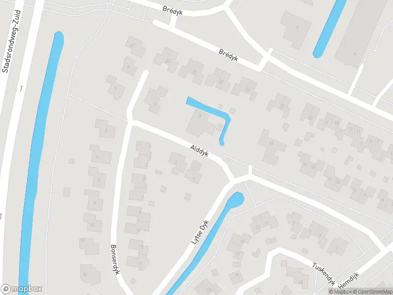 Ambulance naar de Alddyk in Sneek