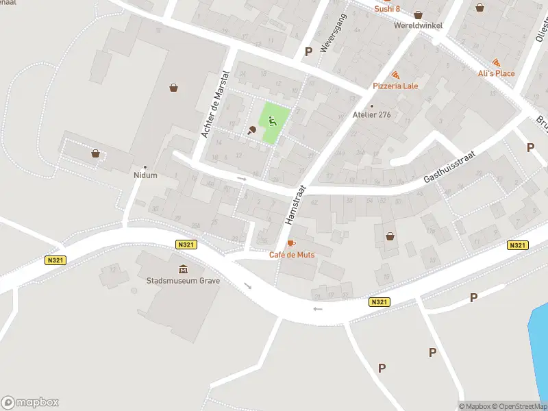 Politie naar de Sint Elisabethstraat in Grave vanwege ongeval met letsel