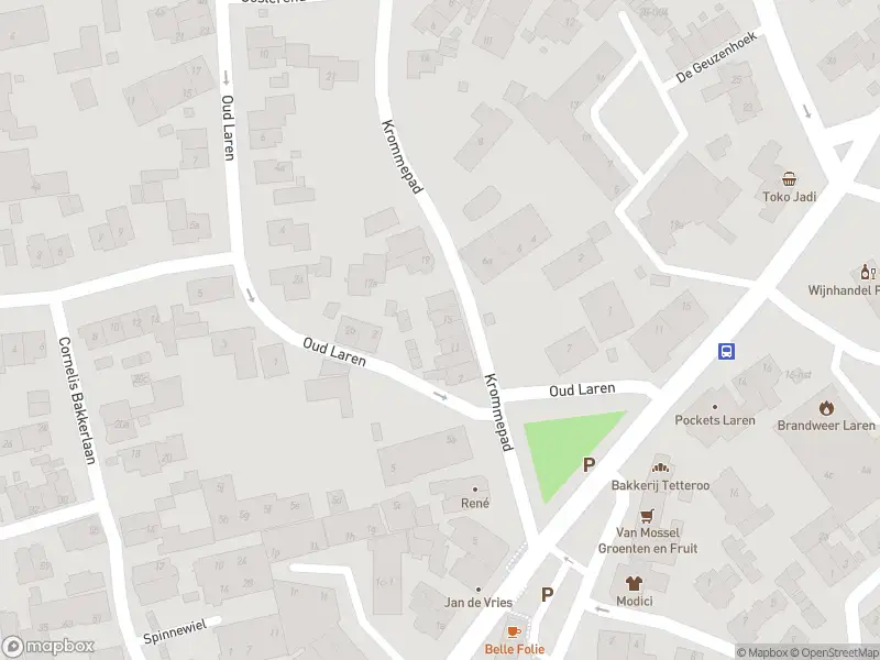 Politie naar de Krommepad in Laren vanwege aanrijding met letsel