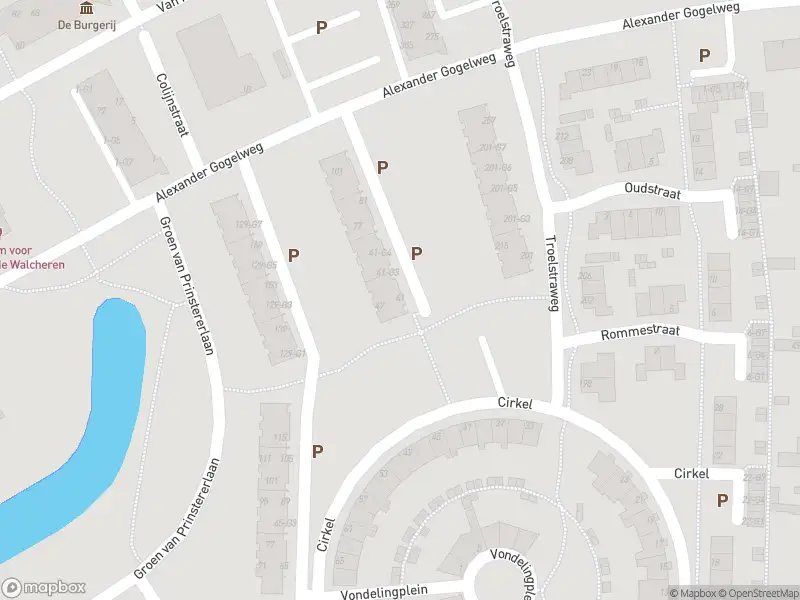 Brandweer met gepaste spoed naar de Lieftinckstraat in Vlissingen vanwege een buitenbrand