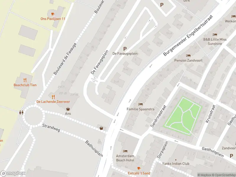 Ambulance met gepaste spoed naar de Passage in Zandvoort