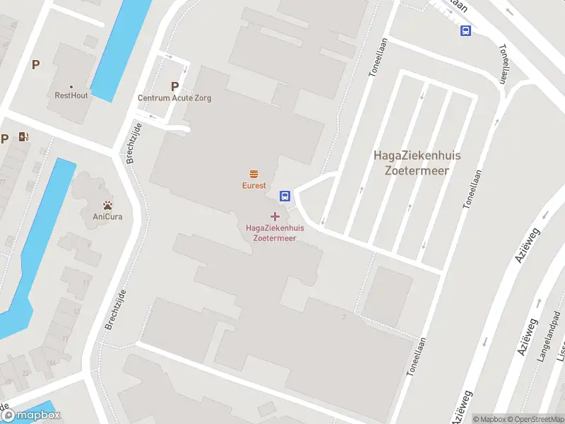 Besteld ambulance vervoer naar de Toneellaan in Zoetermeer