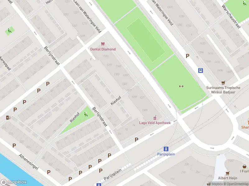 Ambulance met gepaste spoed naar de Kievhof in 's-Gravenhage