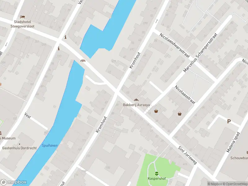 Ambulance met gepaste spoed naar de Kromhout in Dordrecht