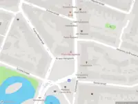 Brandweer met gepaste spoed naar de Frans Halsplein in Haarlem