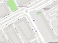 Ambulance met grote spoed naar de Efua Sutherlandstraat in Amsterdam