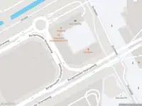 Ambulance met gepaste spoed naar de De passage in Amsterdam