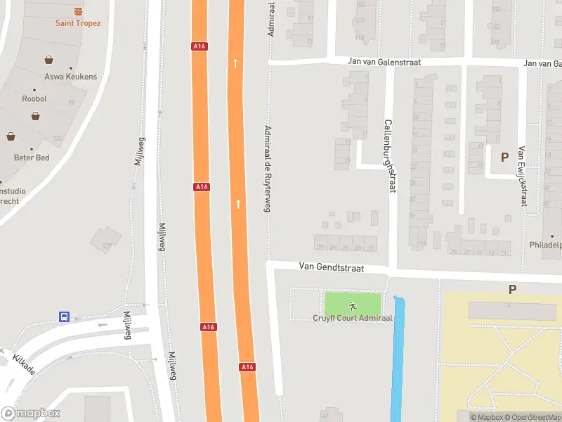 Anonieme overlastmelding Admiraal de Ruyterweg in Dordrecht