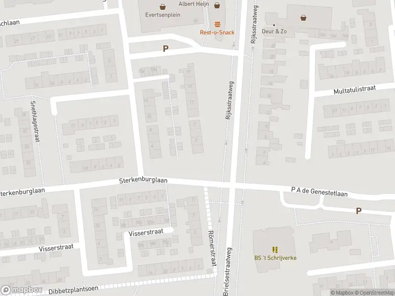 Ambulance met gepaste spoed naar de Colenbranderstraat in Hellevoetsluis