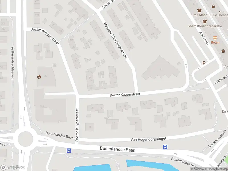 Ambulance met gepaste spoed naar de Mr. Thorbeckestraat in Barendrecht