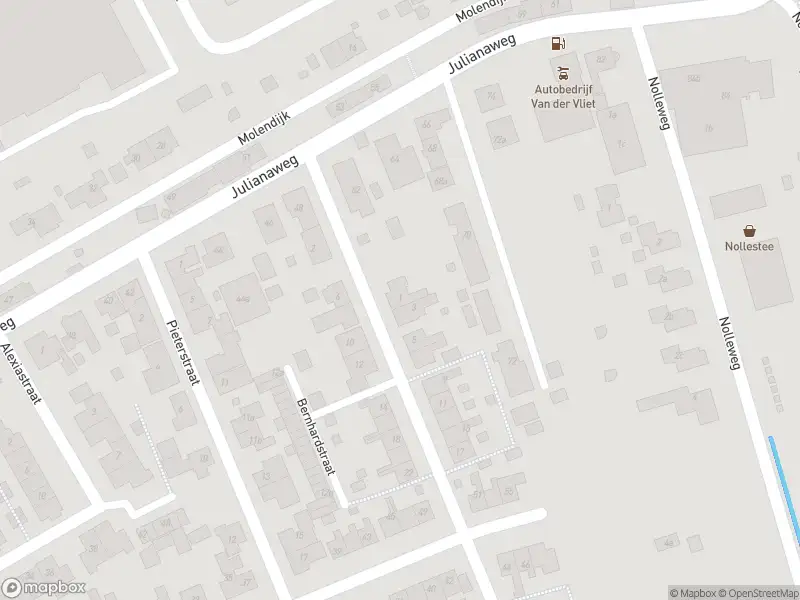 Ambulance met grote spoed naar de Bernhardstraat in Melissant