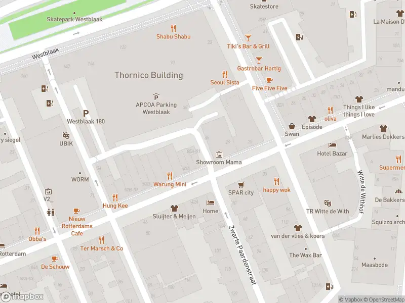 Ambulance met gepaste spoed naar de Kromme Elleboog in Rotterdam