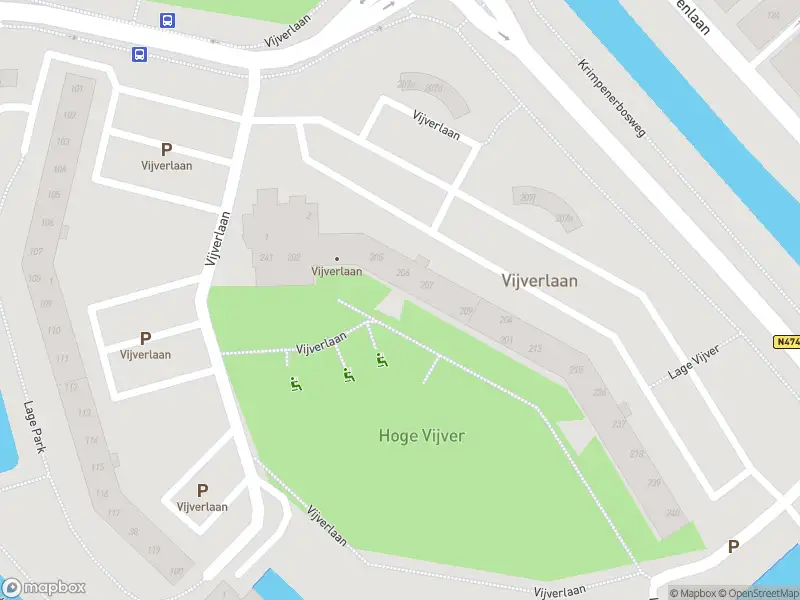 Ambulance met gepaste spoed naar de Vijverlaan in Krimpen aan den IJssel