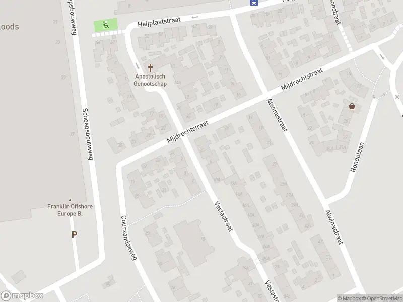 Ambulance naar de Vestastraat in Rotterdam