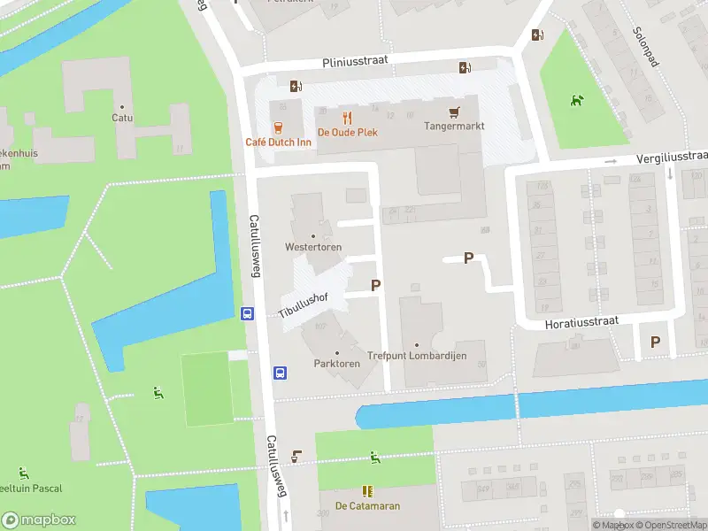 Ambulance met grote spoed naar de Tibullushof in Rotterdam