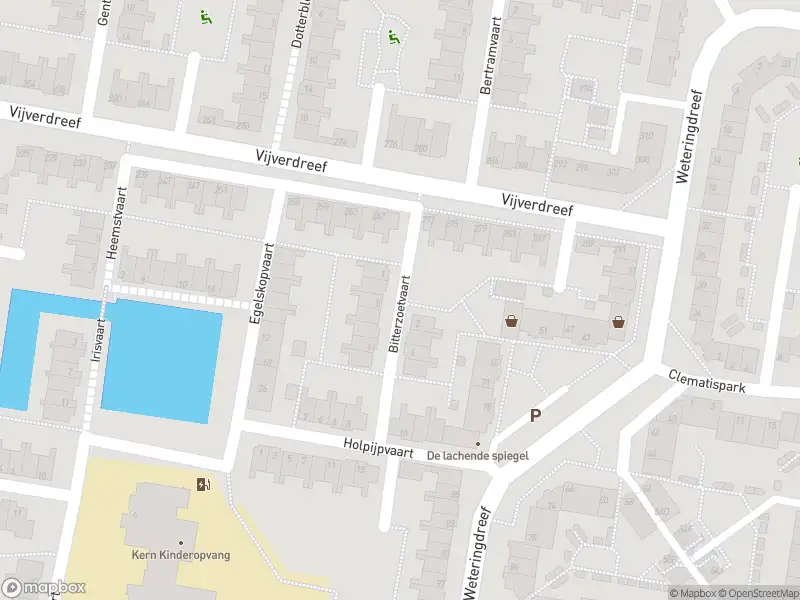 Ambulance met grote spoed naar de Bitterzoetvaart in Zoetermeer