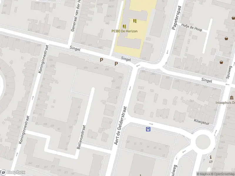 Ambulance met gepaste spoed naar de Singel in Dordrecht