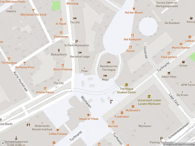 Ambulance met gepaste spoed naar de Wijnhaven in 's-Gravenhage