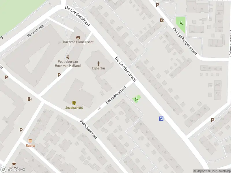 Ambulance met grote spoed naar de De Cordespad in Hoek van Holland