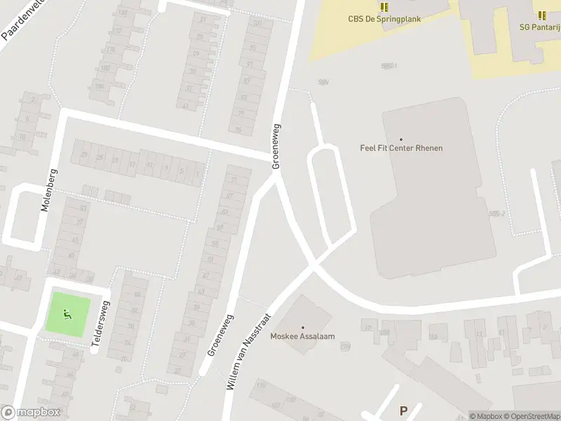 Brandweer met grote spoed naar de Dokter Wallerstraat in Rhenen vanwege reanimatie