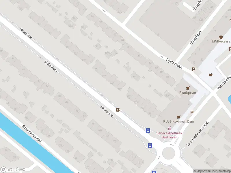 Ambulance met grote spoed naar de Molenlaan in Rotterdam