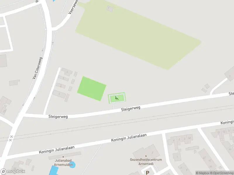 Brandweer met gepaste spoed naar de Steigerweg in Arnemuiden vanwege een buitenbrand