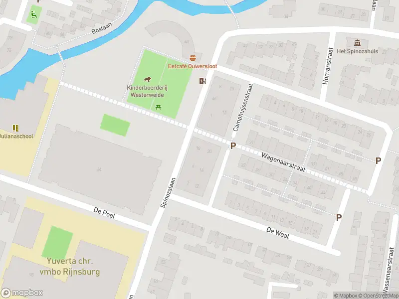 Ambulance met grote spoed naar de Wagenaarstraat in Rijnsburg