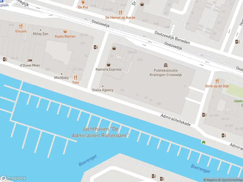 Besteld ambulance vervoer naar de Admiraliteitskade in Rotterdam