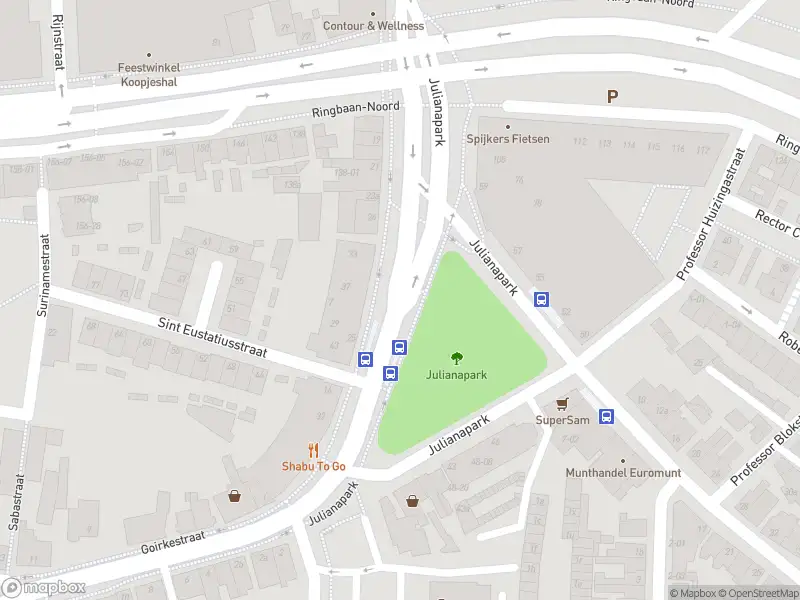 Politie naar de Julianapark in Tilburg