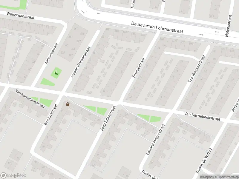 Ambulance met grote spoed naar de Blusséstraat in Amsterdam