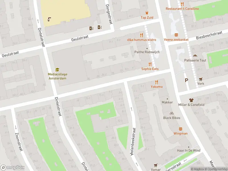 Besteld ambulance vervoer naar de Zoomstraat in Amsterdam