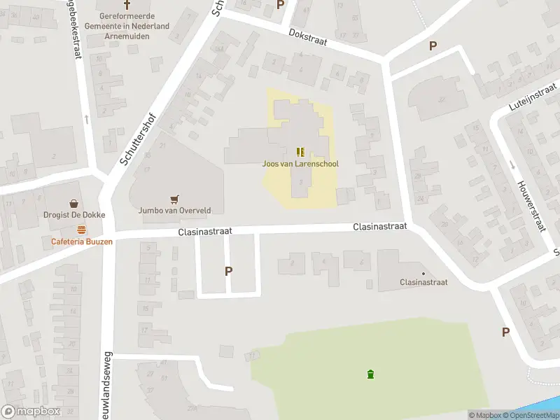 Brandweer met gepaste spoed naar de Clasinastraat in Arnemuiden vanwege een buitenbrand