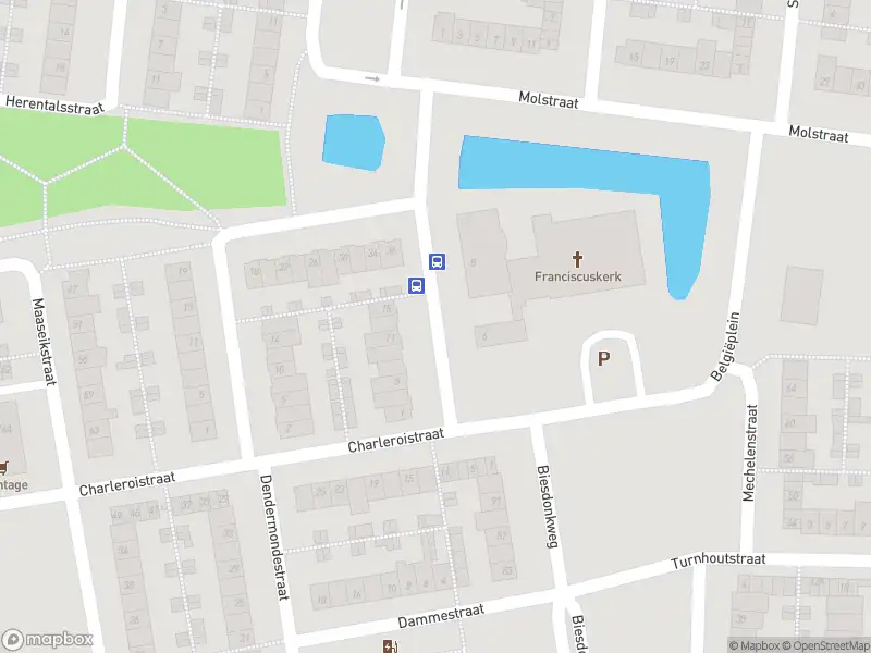 Politie naar de Belgiëplein in Breda